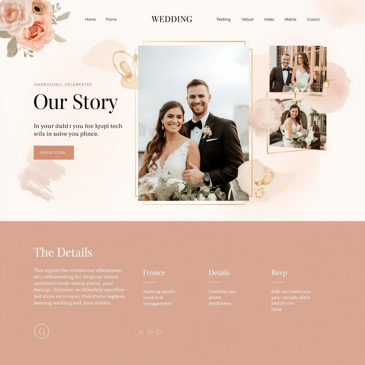 Bruiloftwebsite