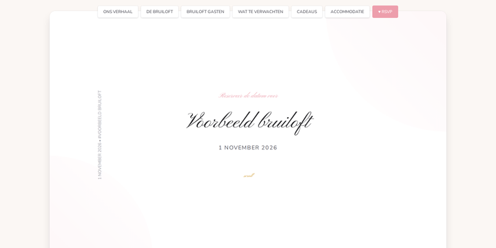 Romantisch dromerig thema