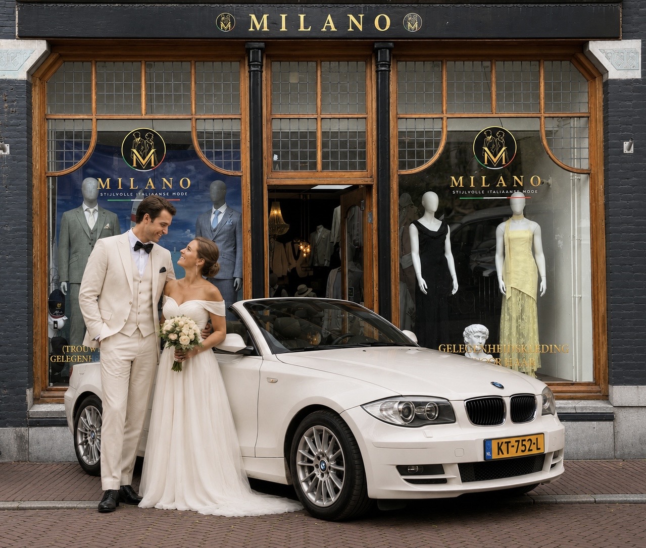 Milano Trouwpakken & Gelegenheidskleding voor hem en haar